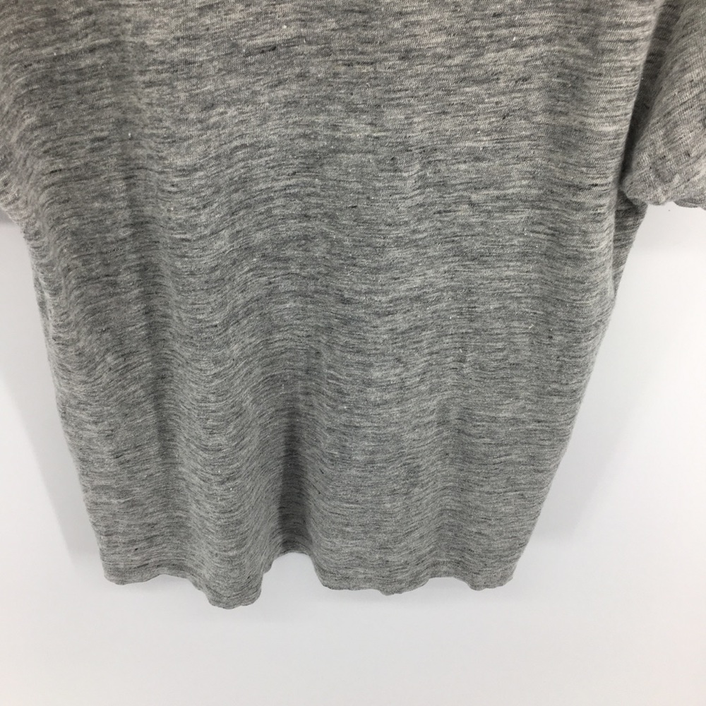 Sandro Gray Short Sleeve Tee - Picture 7 of 9